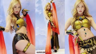 GSTAR 2016지스타 웹젠부스 부스걸 레이싱모델 한지은 Part2