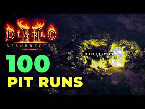 Players 3 100 PIT Runs with Summon Necro - Diablo 2 Resurrected
