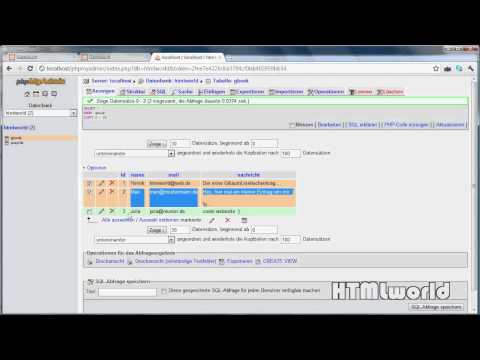 MySQL Tutorial: Daten ausgeben mit PHP | deutsch
