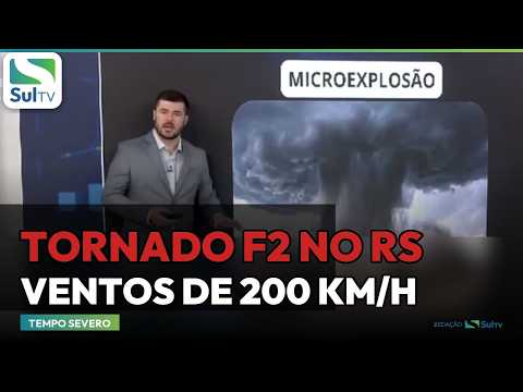 Tornado em Giruá foi F2, com ventos acima de 200 km/h | SulTV