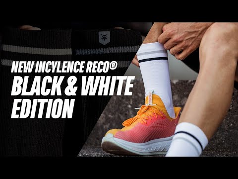 NEW INCYLENCE RECO® BLACK & WHITE SOCKS