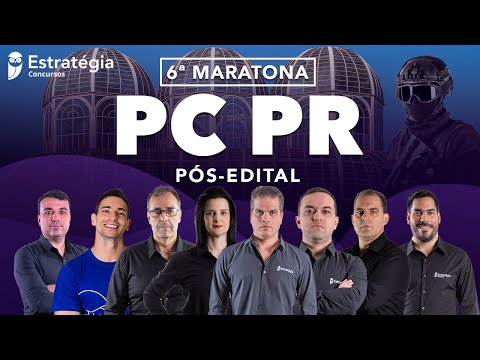 6ª Maratona PC PR: Pós-Edital