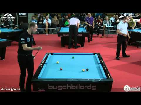 Mezz Cues German Open 2012, Lars Kuckherm vs Marlin Köhler, 9-Ball