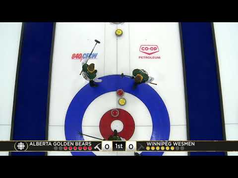 2018 U Sports [Final] Alberta Golden Bears (Karsten Sturmay) vs Winnipeg Wesman (JT Ryan)