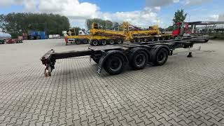 Krone 40FT High Cube Chassis / BPW / Trommelrmmen / NL-Chassis / 10x b container chassis semi-trailer | Image 4 - Autoline