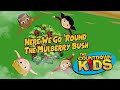 Here We Go 'Round The Mulberry Bush - The Countdown Kids | Kids Songs & Nursery Rhymes | Lyric Video