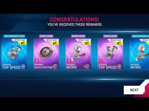 Asphalt 9: Legends multi player unleash limited series Elite reward claim position 69 rating 1641 Video