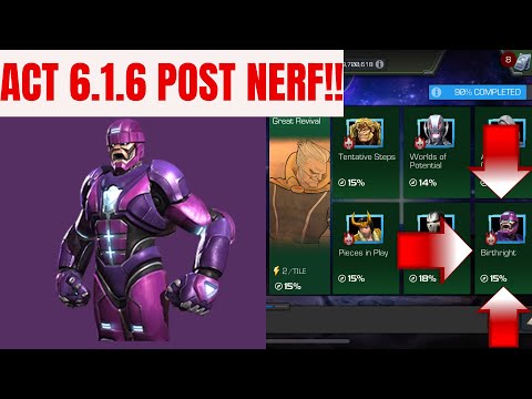 HOW TO BEAT ACT 6.1.6 POST NERF | MCOC