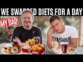 I swapped diets with my Dad for 24 hours