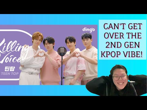 REACTING TO 틴탑(TEEN TOP)의 킬링보이스를 라이브로! | MISSING 2ND GEN VIBES 🎤