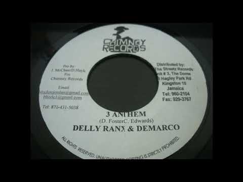 Delly Ranks & Demarco - 3 Anthem - Chimney 7inch 2008