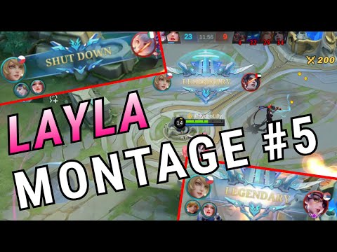 LAYLA MONTAGE #5 | LEGENDARIES | MLBB