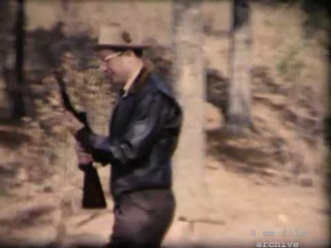 Kay & Phyllis & Shell - Pit Shooting  - Robert E. Wood's Home Movie