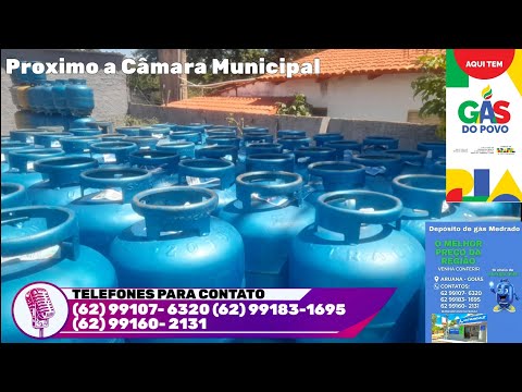 Em Aruanã Depósito de Gás Medrado o melhor preço da cidade Pediu Chego