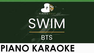 Download lagu BTS (방탄소년단) - SWIM - LOWER Key (Piano Karaoke Instrumental) mp3