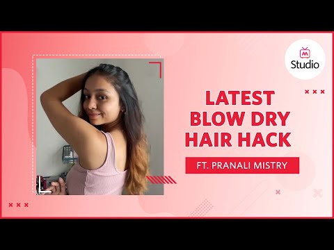 New Blow-Dry Hair Hack Ft. Pranali Mistry | #Shorts - Myntra