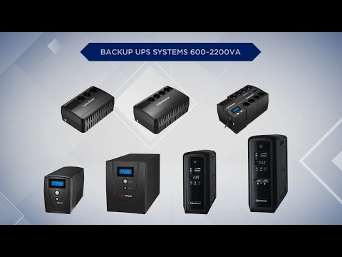CyberPower Backup UPS Systems Product Introduction