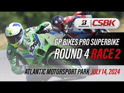 2024 Bridgestone CSBK - GP Bikes Pro Superbike Round 4, Race 2 at Atlantic Motorsport Park