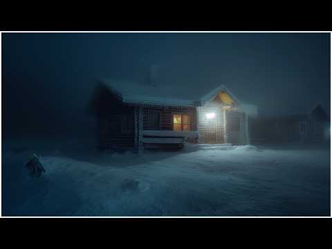 Icy Snowstorm Sounds & Winter Ambience┇Howling Wind & Heavy Blowing Snow┇Winter Wind as Brown Noise