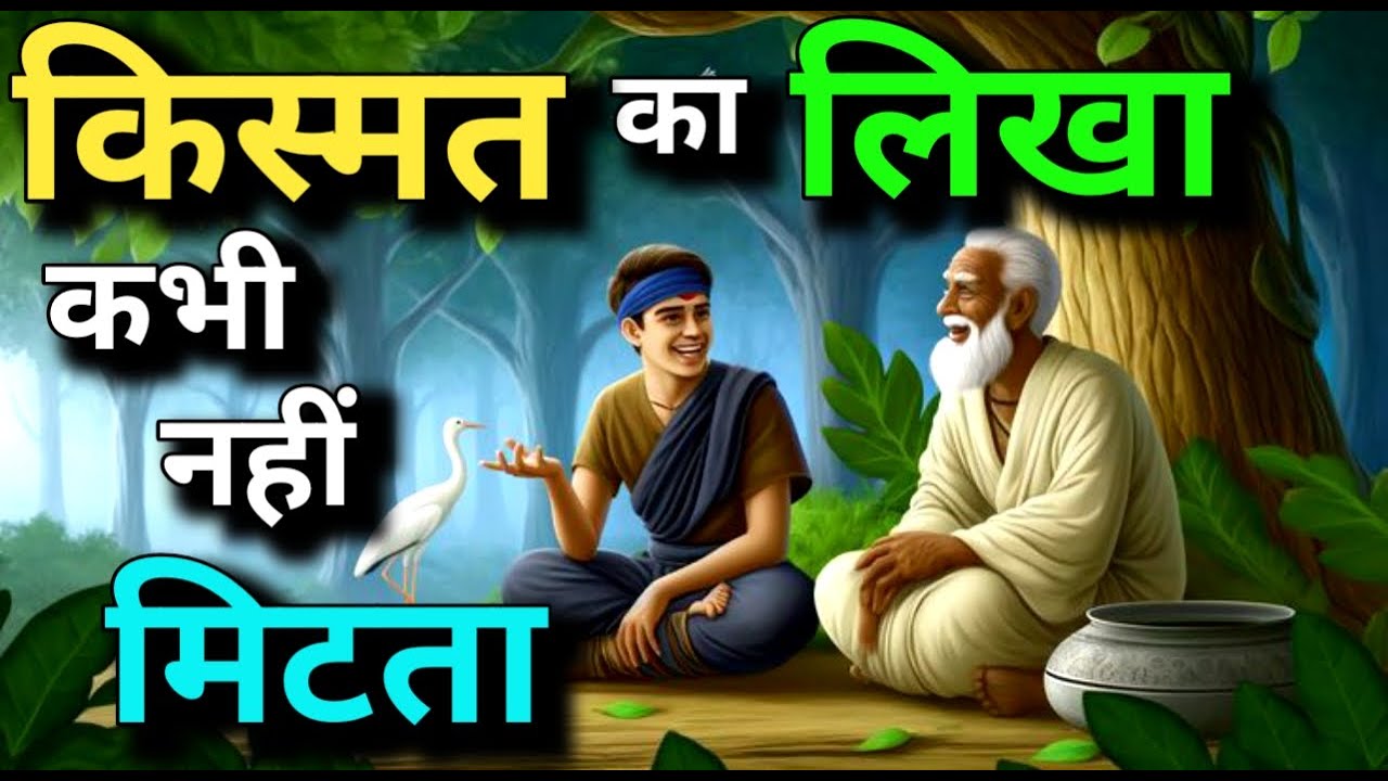 किस्मत का लिखा कभी नहीं मिटता | The Destiny Never Erases on Buddhist | Buddha Story