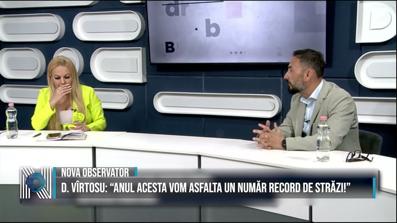 D. Vîrtosu: “Anul acesta vom asfalta un număr record de străzi!”