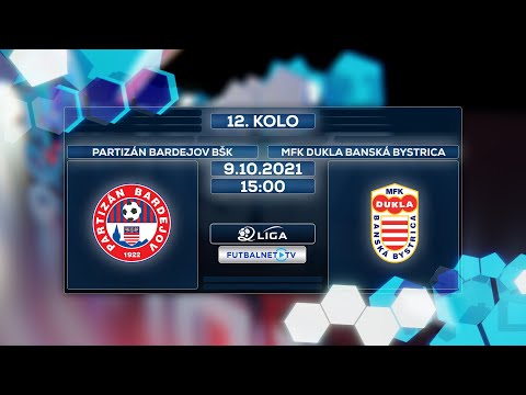2.liga 2021/2022 12.kolo: Partizán Bardejov BŠK - MFK Dukla Banská Bystrica (Zostrih)