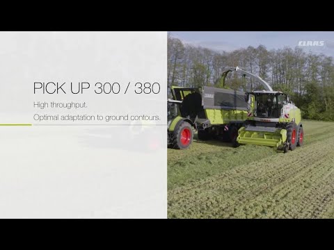 CLAAS PICK UP 300 / 380. High throughput.
