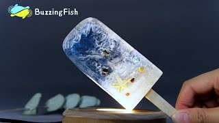 DIY. Ocean in Ice Cream Bar / RESIN ART