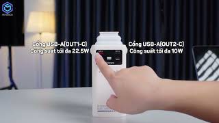 Trên tay "trạm năng lượng" bỏ túi: Hubbfast PD60 50.000mAh dùng bao giờ mới hết?