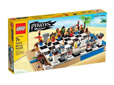 Vidéo LEGO Pirates 40158 : Jeu d'échecs