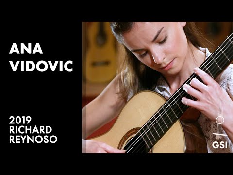 Ana Vidovic plays "Partita in A Minor, BWV 1013, I. Allemande" by J S Bach on a 2019 Richard Reynoso