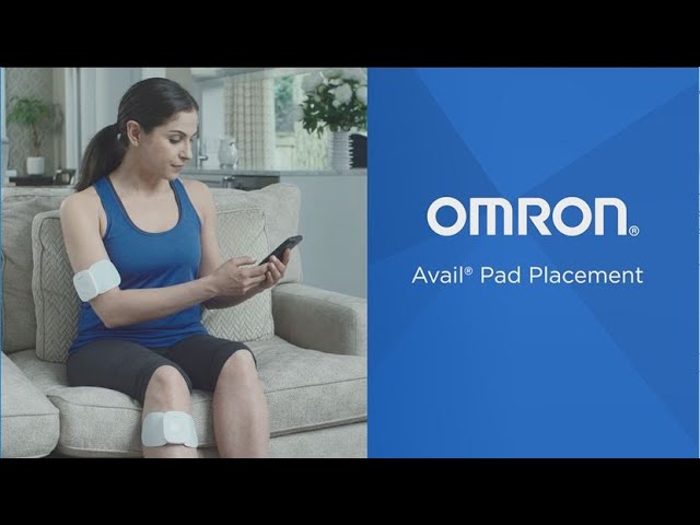 Video teaser for OMRON Avail® TENS Pad Placement
