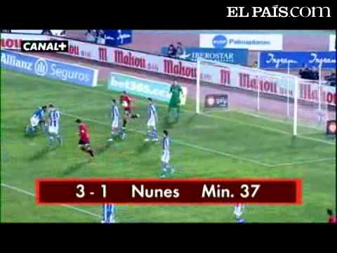 MALLORCA 4 GOLES EN 7 MINUTOS A LA REAL SOCIEDAD