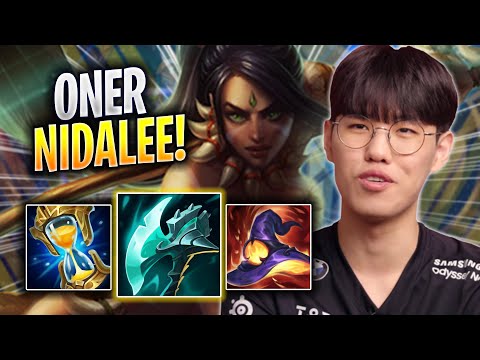 ONER CRAZY GAME WITH NIDALEE! - T1 Oner Plays Nidalee JUNGLE vs Kindred! | Season 2023