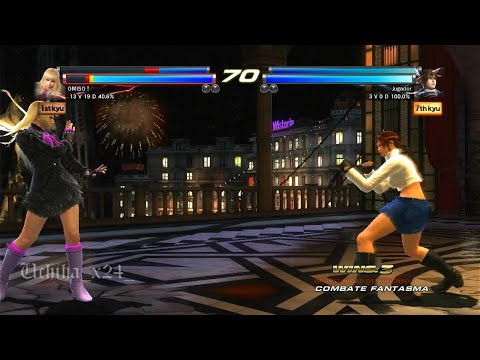 29 Julia ( Jaycee) y Lili Rochefort VS Ganryu y Lili - Tekken Tag 2 ( Uchiha x24 ) Gameplay PS3