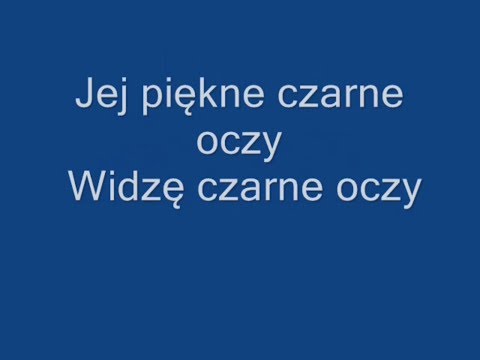 Ivan & Delfin - Jej czarne oczy Tekst