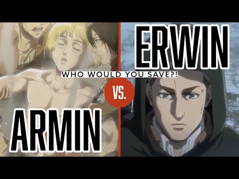 Armin vs Erwin?! Who Would You Save?! Colossal Titan Serum?! | Attack on Titan (Up to S3 PT2 E6)
