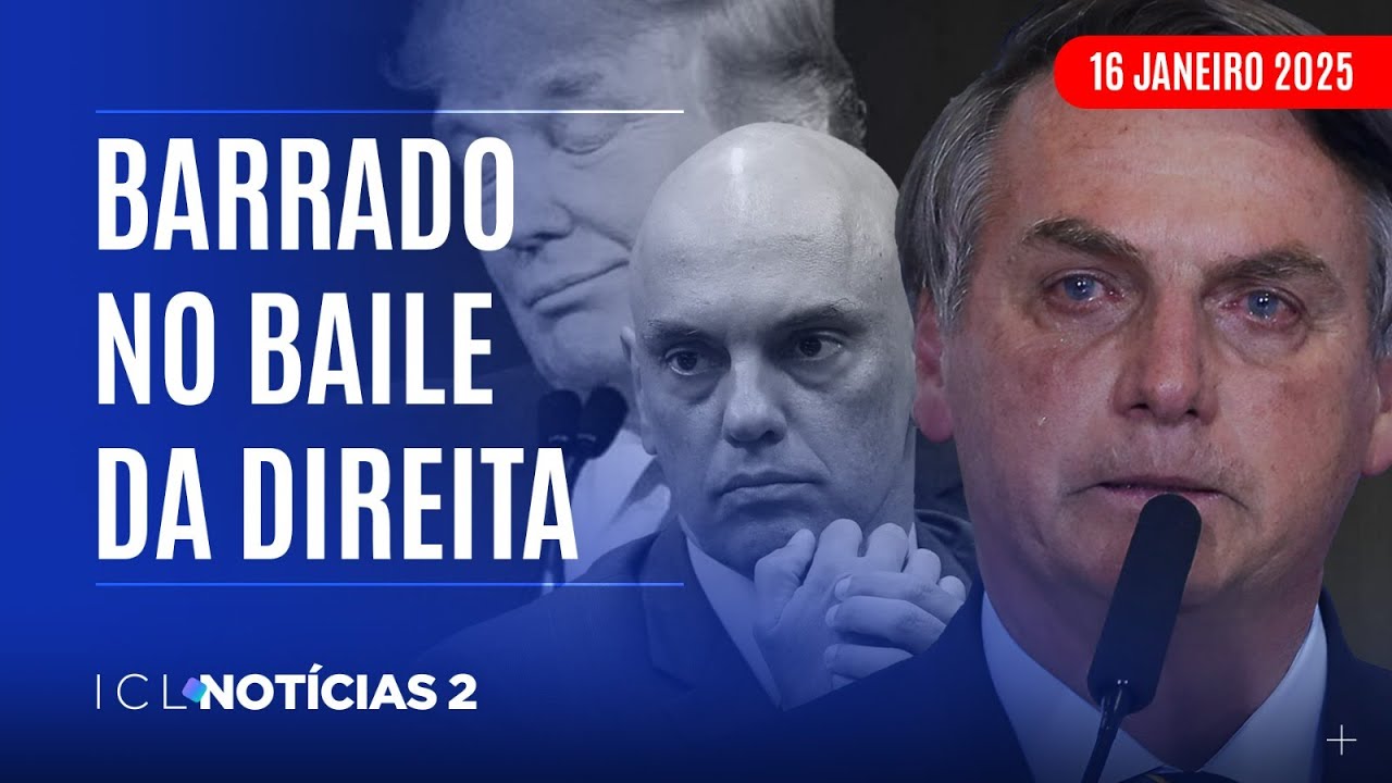 XANDÃO NEGA DEVOLUÇÃO DE PASSAPORTE DE BOLSONARO E FALA EM RISCO DE FUGA - ICL NOTÍCIAS 2 AO VIVO