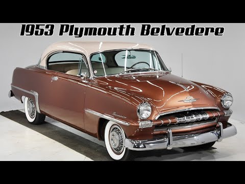 V17168 - 1953 Plymouth Belvedere