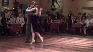 Liz y Yannik Vanhove @ Milonga Parakultral @ Salon Canning ~ 3 Mar 2014