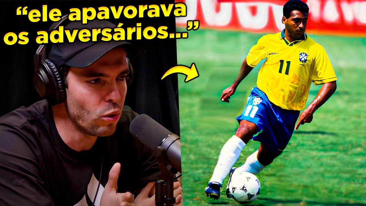 ROMÁRIO DEIXAVA O KAKÁ ASSUSTADO!!! ROMÁRIO COLOCAVA MEDO DEMAIS NOS ADVERSÁRIOS!!!
