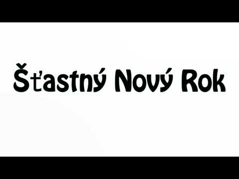 Learn How To Pronounce Stastny Novy Rok