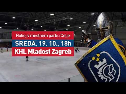 Vabilo na tekmo 19.10.2016 (HK ECE Celje VS KHL Mladost Zagreb)