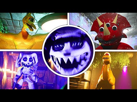Playtown 2 🎃 All Jumpscares + All Bosses