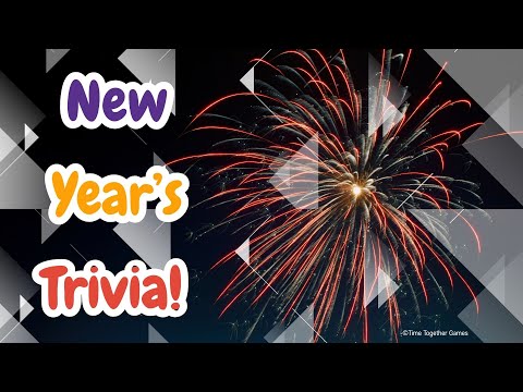New Year's TRIVIA | 10 Questions for Solo or Group Play
