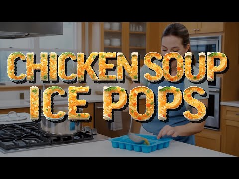 Chicken Soup Ice Pops