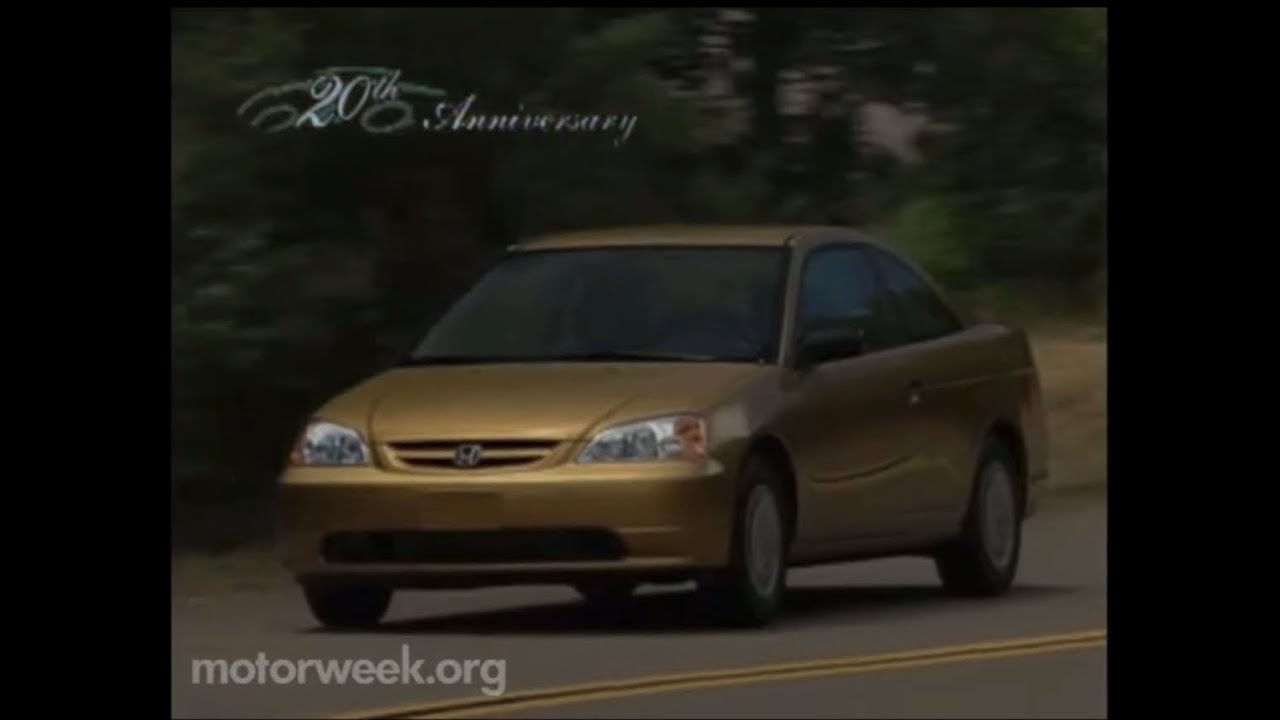 Motorweek 2001 Honda Civic Road Test