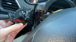Replacing the Multifunction (Blinker) switch on a 2014 Chrysler 200