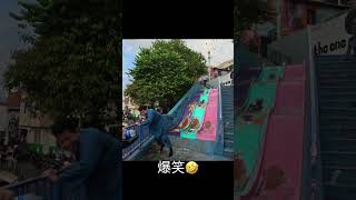 コロンビアの滑り台、ユニバ超えた。#コロンビア#留学 #旅#vlog #日常