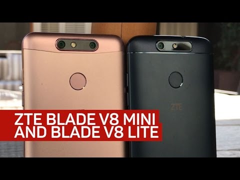 ZTE's Blade V8 Mini and V8 Lite mix metal, Nougat and dual cameras